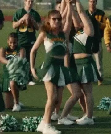 Adorable cheerleader ass flash. 